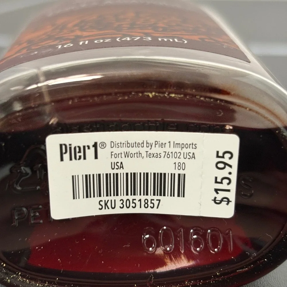 Pier 1 Imports Reed Diffuser Oil 16oz Brown Asian Spice Fragrance Refill
